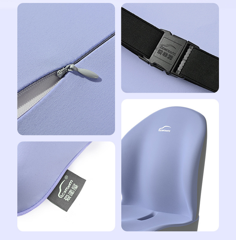 Upgraded Version of the One-Piece Seat Cushion and Backrest for Office Use, Waist Support for Students Who Sit for Long Periods of Time Without Getting Tired, Computer Chair Cushion, Extra Thick Car L