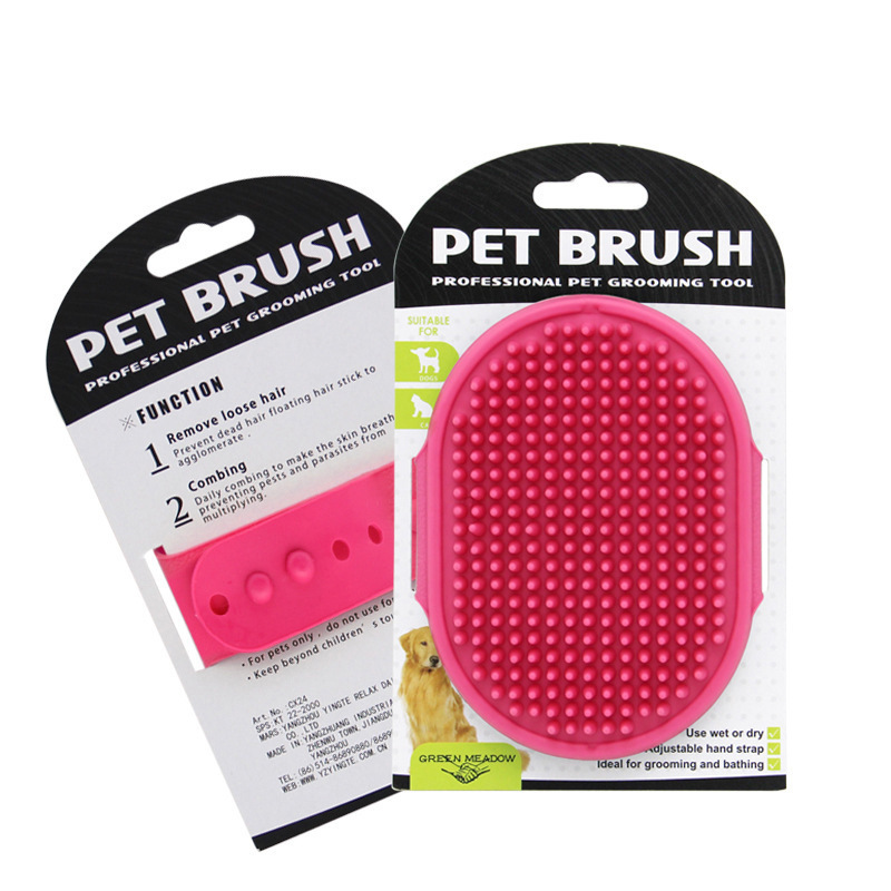 Cepillo de baño para mascotas cepillo de masaje para perros gatos peines para mascotas guantes de baño para mascotas guantes de depilación para gatos
