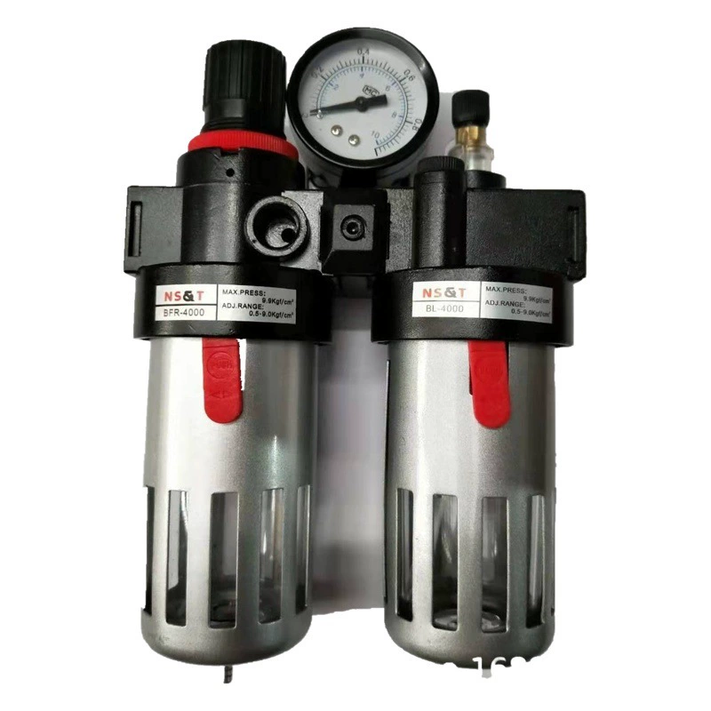 Производители на складе пневматические компоненты источника воздуха процессор из двух частей BFC2000/3000/4000 медный фильтр железа крышка