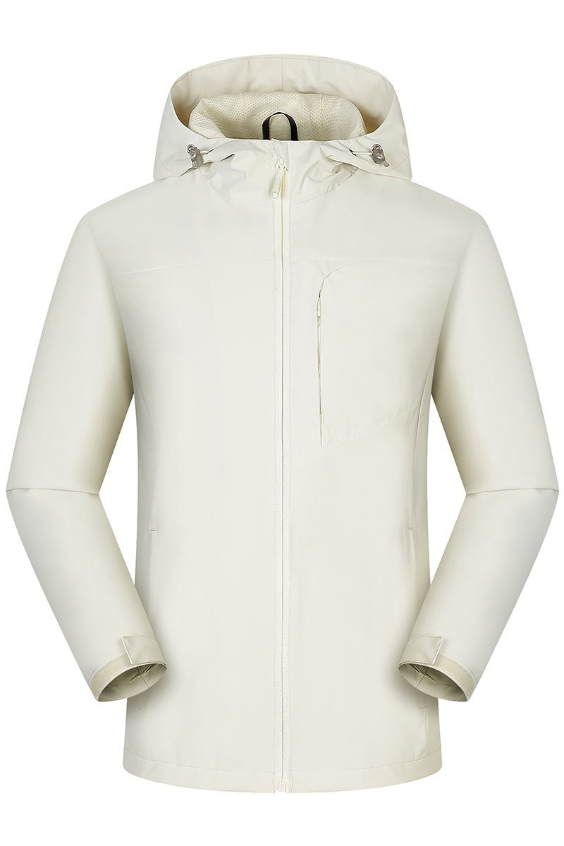 现货【高品质】冲锋衣春秋新款户外单层薄款登山服防风透气男女情