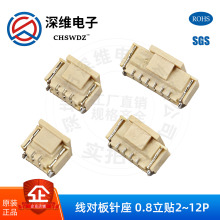 ��S��Ӿ��������0.8-NAB,SMD,P=0.8mm���N0.8-2PLT~12PLT