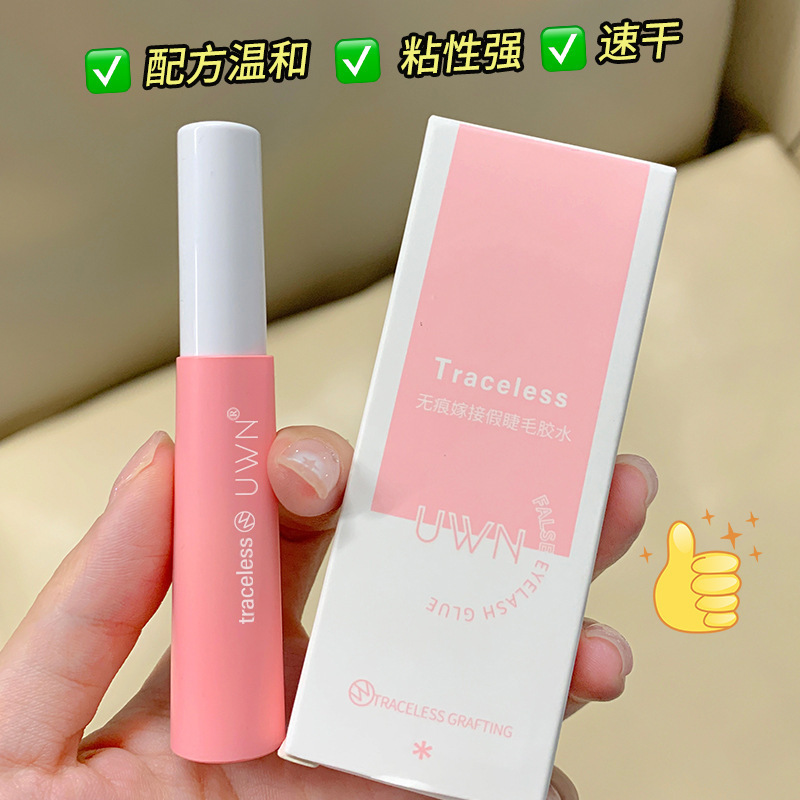 Клей для ресниц без следов прививки 8ml