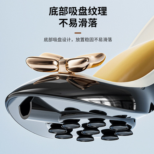 Dance Dance Dance hot selling high heels soap box creative home storage box bathroom sink table light luxury suction cup soap box