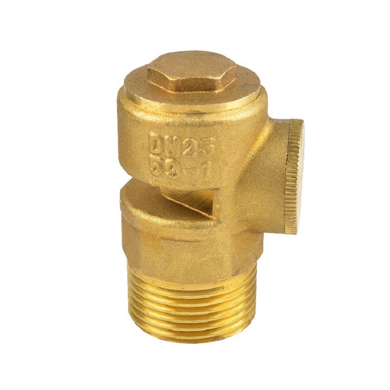 黄铜真空破坏阀DN25自来水丝扣吸气阀门负压破坏器负压真空阀❇