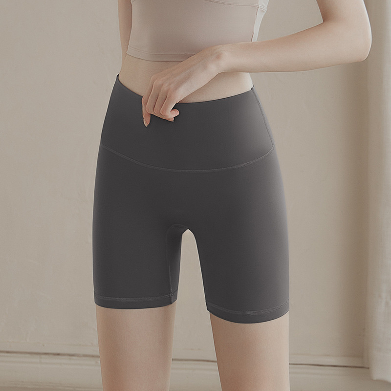 Three-Point Yoga Pants for Women, High-Waisted Butt-Lifting Leggings, Summer Thin Fitness Shorts, Running Sports Cycling Pants