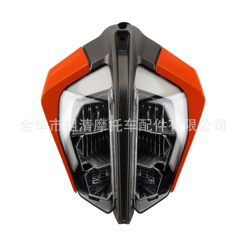 オートバイフロントヘッドライト KTM390 デューク 390 照明ランプ 18-23 ガラスランプシェードシェル修正|undefined