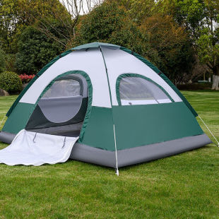 Portable Camping Equipment Fully Automatic Rainproof Quick-Open Tent Outdoor Thickened Picnic Self-Opening