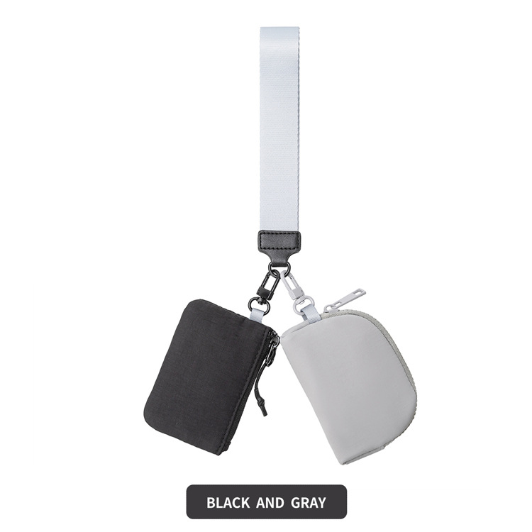 Bolso de muñeca para mujer Spot, bolso portátil Lulu para guardar tarjetas, monedero pequeño para tarjetas bancarias_voghion.com