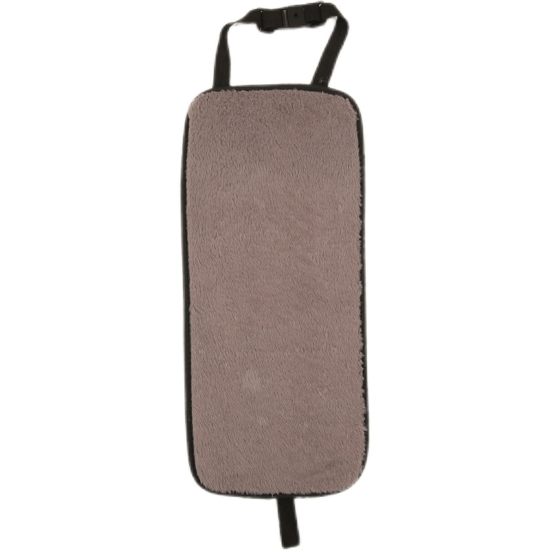 Car Rear Center Armrest Box Pad Winter Plush Backrest Cover