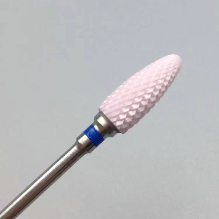 세라믹 옥수수 머리 분말 도자기 블루 라벨