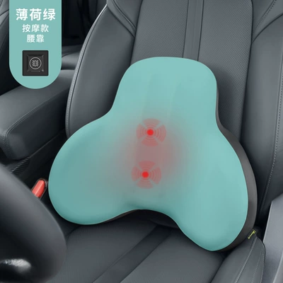 Support Shoulder and Neck Pillow: Waist support - massage-model-single-lumbar-support-mint-green