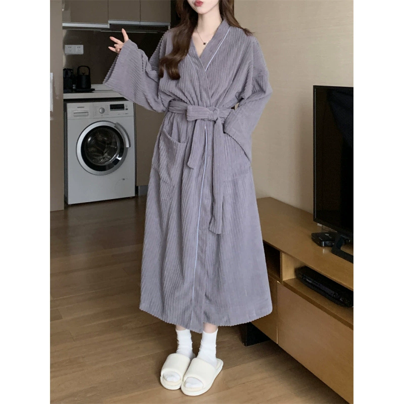 Brand pijama, comfortable bathrobe for leisure, oversize