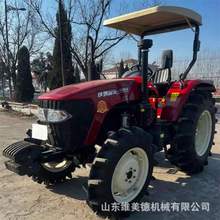 沃得904农用拖拉机 大桥四驱四缸多用途旋耕犁地机 强压多路阀