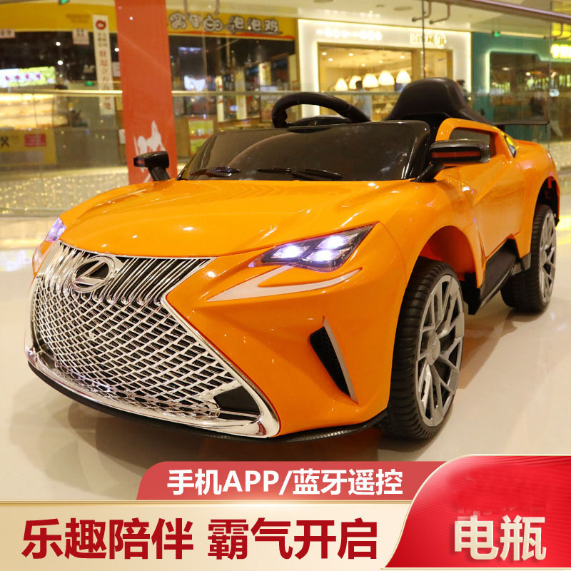 Nuevo coche eléctrico para niños de cuatro ruedas de doble tracción coche de juguete para niños coche eléctrico para niños grande coche de educación temprana
