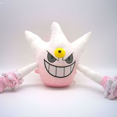 大サイズ30cm百万耿鬼ぬいぐるみ白色閃光耿鬼ぬいぐるみ