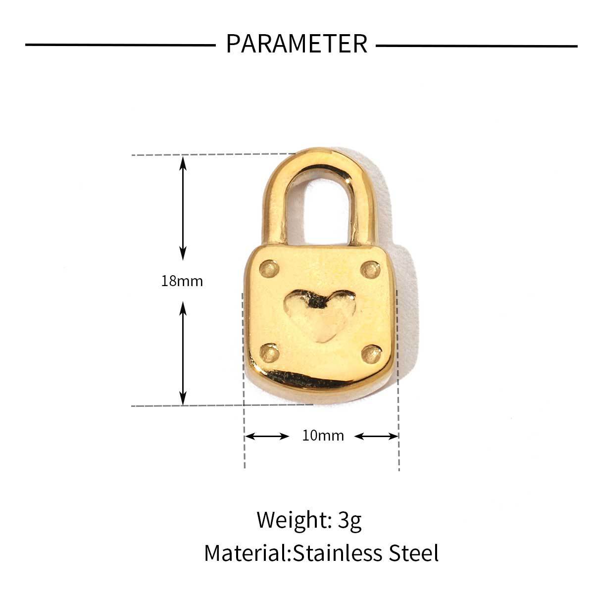 12g Weight Pendant Jewelry Making Type 18*10mm, 20*14mm, 22 * 27mm Jewelry Making Size DIY Jewelry Accessories Classification 3 PCS/Package Quantity Titanium Steel Material Geometric, Heart Shape Pattern Plating Design Elegant, Simple Style, Streetwear Style 3 PCS/Package 18*10mm 20*14mm 22 * 27mm Titanium Steel Geometric Heart Shape Pendant 1