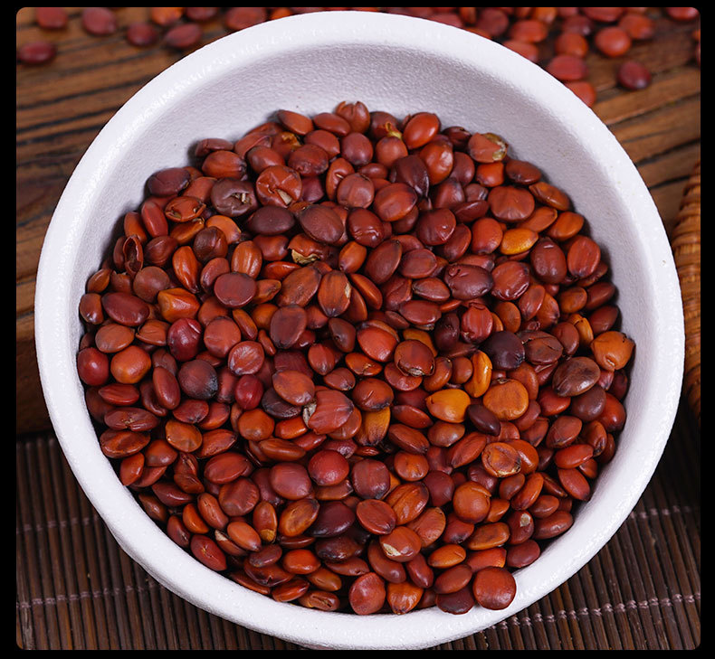 Suan Zao Ren (Ziziphus jujuba var. spinosa) — Dry-Fried Wild Jujube Seed, 500g Loose Herb preparation