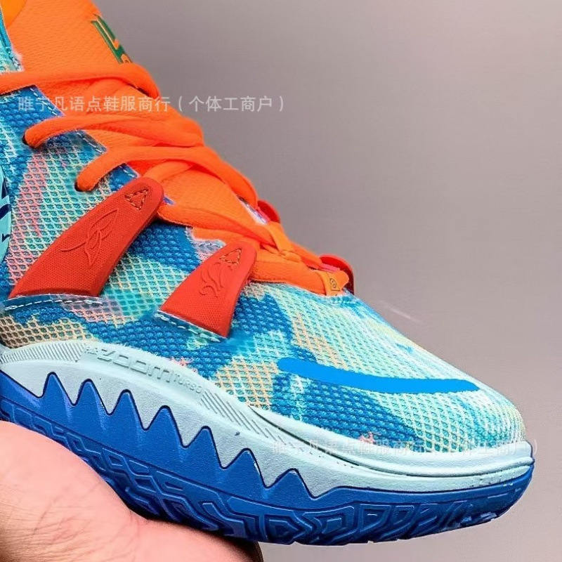 Pure Original Putian Wholesale Irving 7Th Generation Indoor Leisure Sports Mid-Top Basketball Shoes for Men and Women, Versatile Air Cushion for Couples