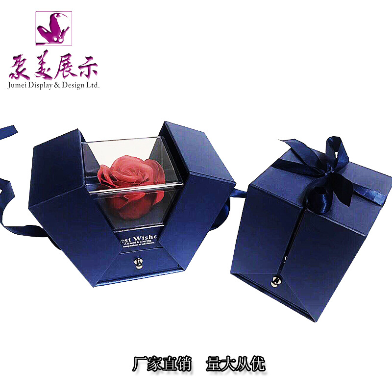 厂家供应珠宝盒子饰品礼盒PU首饰礼品盒 专业设计制作首饰包装盒