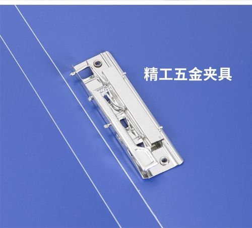 A4 folder, double-sided plastic clips, student stationery, organizer, test papers, sorting files, office supplies, report folders