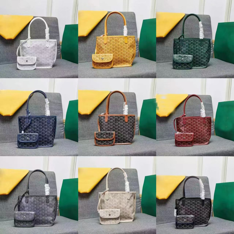 Goya Dog Tooth Mini Tote Bag Fashionable Women's Bag with Inner Bag for Shopping