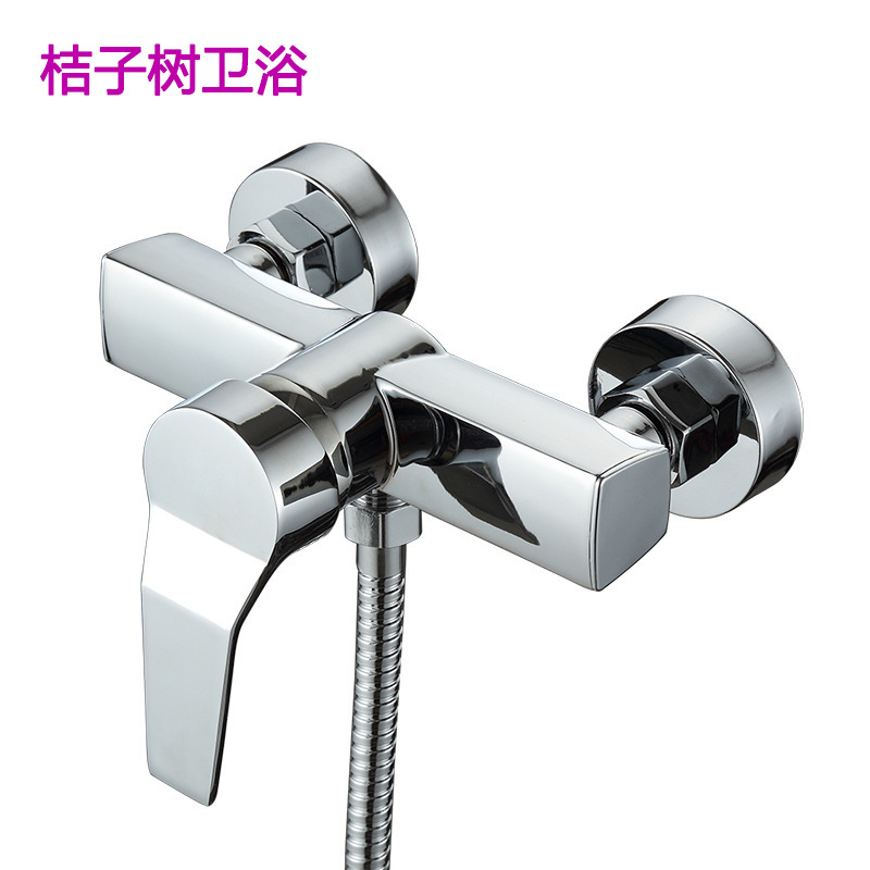 Shower Shower Set Swelling Together Drotter Shower Cold and Cooler Large Mixed Water Valve Bathroom Shower Water Folk Tripper 4