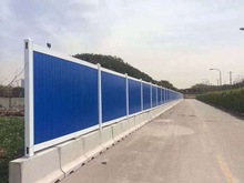 上海围挡施工挡板建筑工程临时隔离围墙市政塑料围栏工地护栏