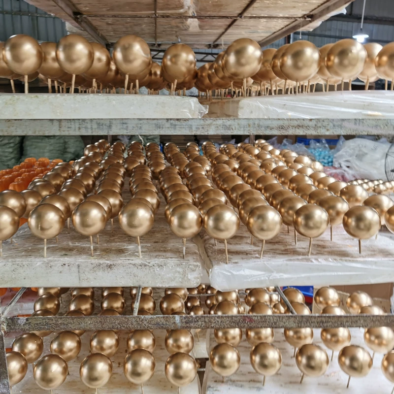 Золотой шар Серебряный шар Торт Plug-In Purple Ball Белый шар Синий шар Пудра Черный шар Торт Декоративные украшения