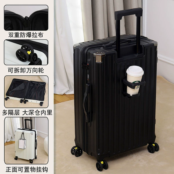 Explosion-proof handheld glass holder with zipper wet and dry separation