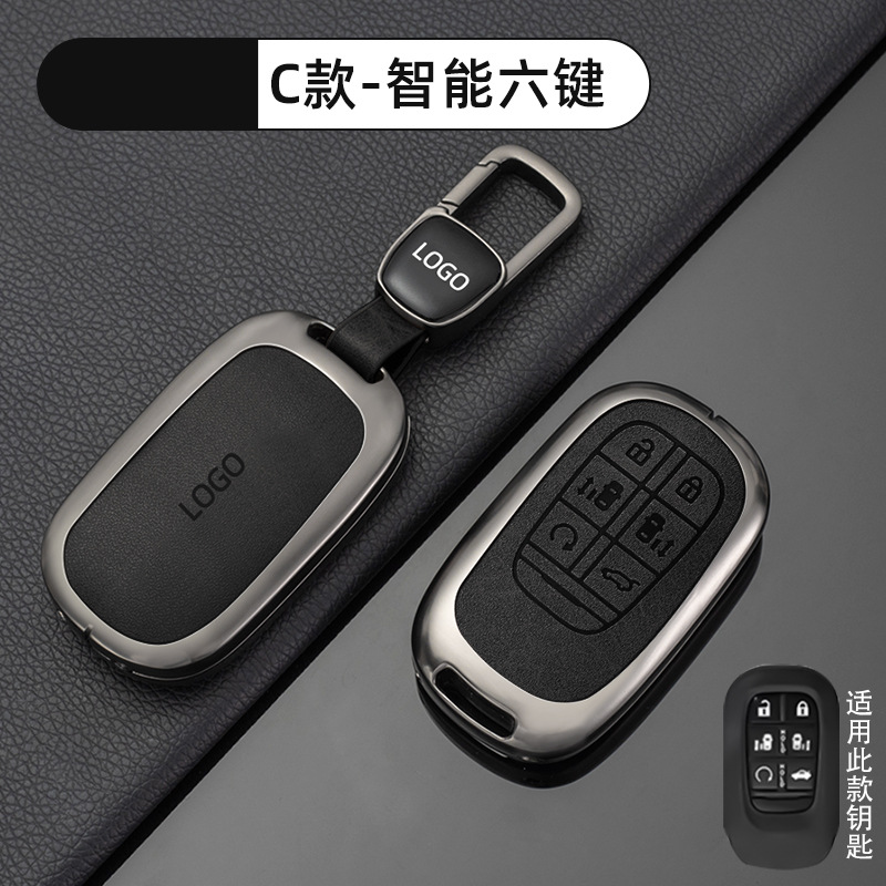 【C 모델 스마트|식스키즈-레트로블랙] 쉘 + 신차로고 버클