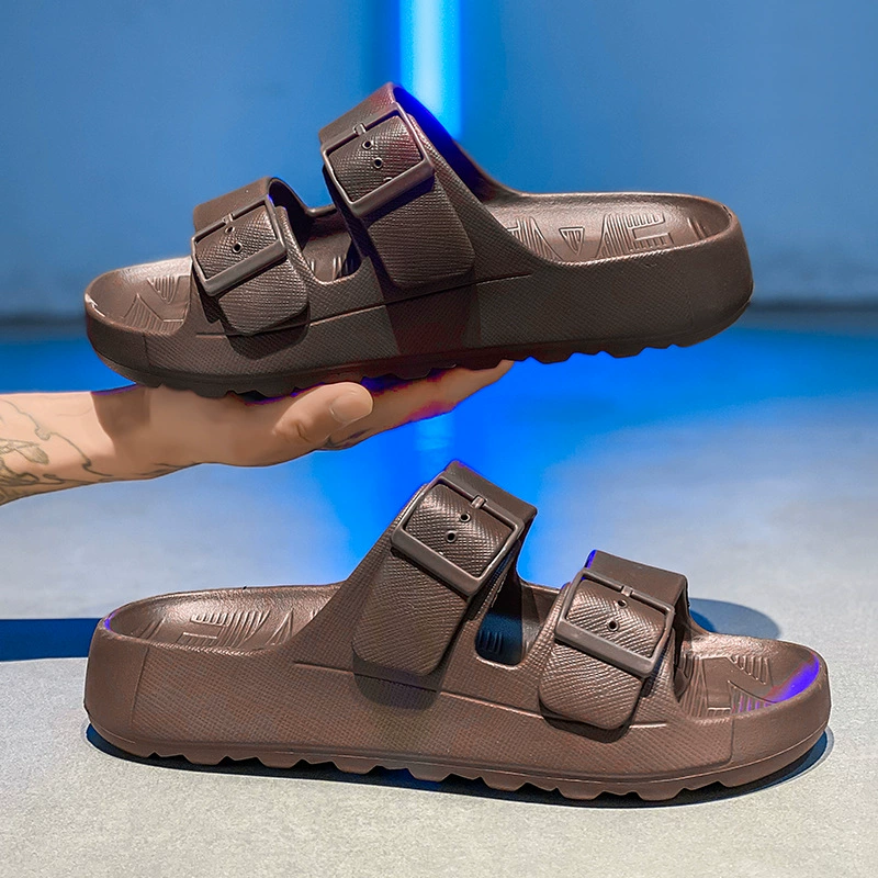 Кросс-бордерная внешнеторговля: шлепанцы Birkenstock мужские, летний EVA толстый подошва двойной застежка полуботинки, стильный мужской сезон для outdoor
