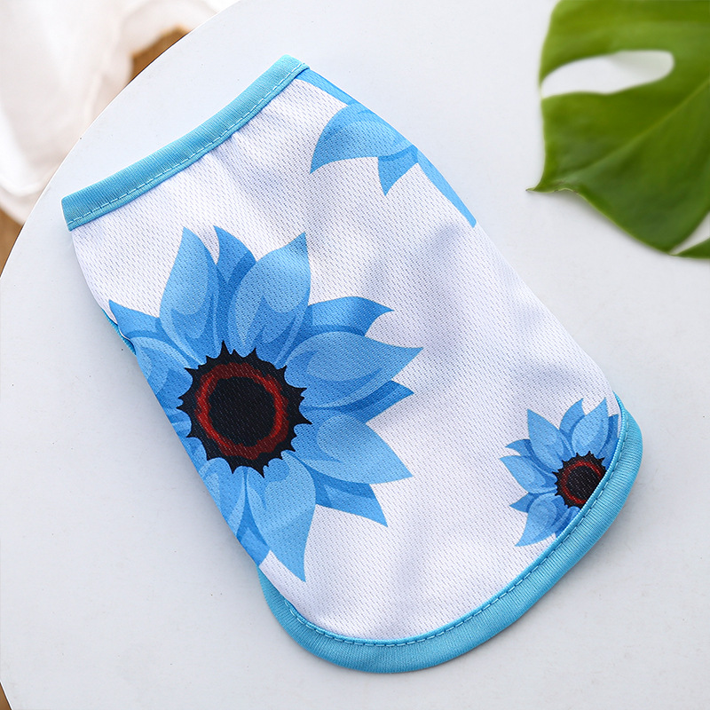 Lente En Zomer Dunne Puppy Kleding Huisdier Vest Tas Vest Ademende Kattenkleding Huisdier display picture 5