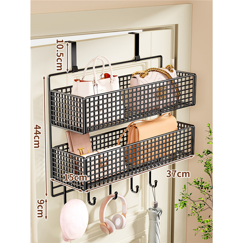 블랙 더블 레이어 대형(후크 포함)