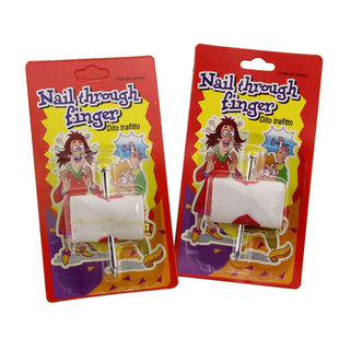 April Fool's Day whole-person toy wearing finger nail wearing finger toy spoof trick funny toy whole-person finger nail