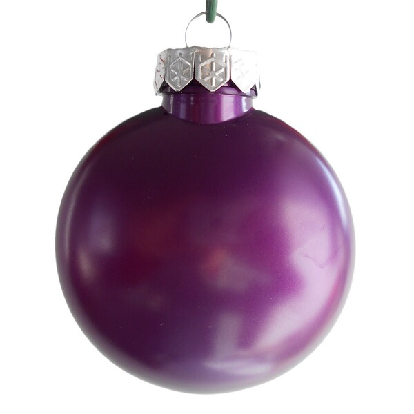 New matte flat Christmas ball PET Christmas decorative ball alien…