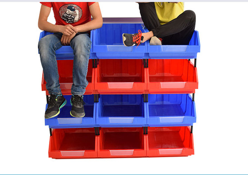 Combined oblique parts box storage box component box material box plastic box screw hardware tool storage box
