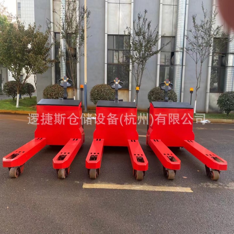 非标大吨位托盘搬运车站驾式电动地牛装卸重型8吨叉车液压搬运车