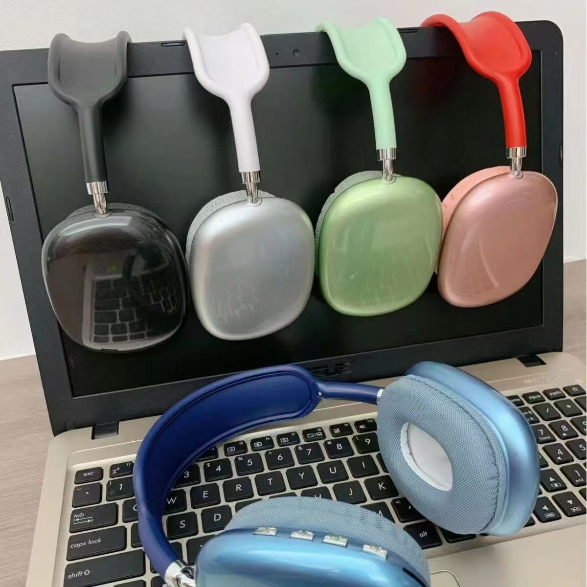 Auriculares Bluetooth P9AirMax, populares en el mercado internacional, con tarjeta de sonido para teléfono móvil, auriculares inalámbricos para juegos, regalo, dropshipping