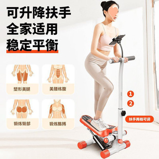Stepper, Home Weight Loss Machine, Multi-Functional Silent Waist Slimming and Leg Slimming Machine, In-Situ Stepper, Mountain Climbing Weight Loss Exercise Equipment