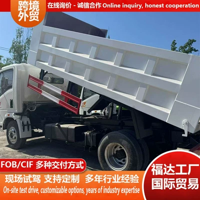 Manufacturer's cross-border HOWO Titan 200-horsepower light truck, dump truck, logistics transport vehicle