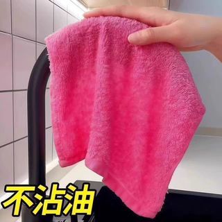 油利除洗碗巾正品加厚木纤维洗碗布百洁布神奇小抹布免洗洁精去油