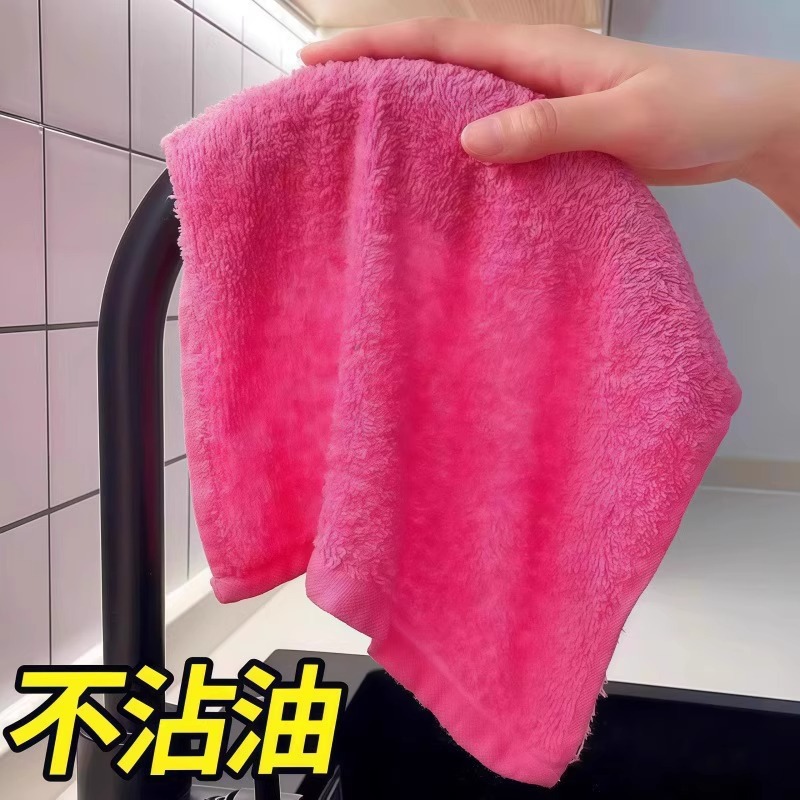 오일 제거용 설거지 수건 정품 두꺼운 목재 섬유 설거지 천 다용도 천 기름 제거 세제 없이 사용 가능