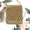 Beach straw brand one-shoulder bag for leisure