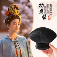 古装汉服假发包幼贞髻国色芳华同款造型唐风仕女轻复原假发造型