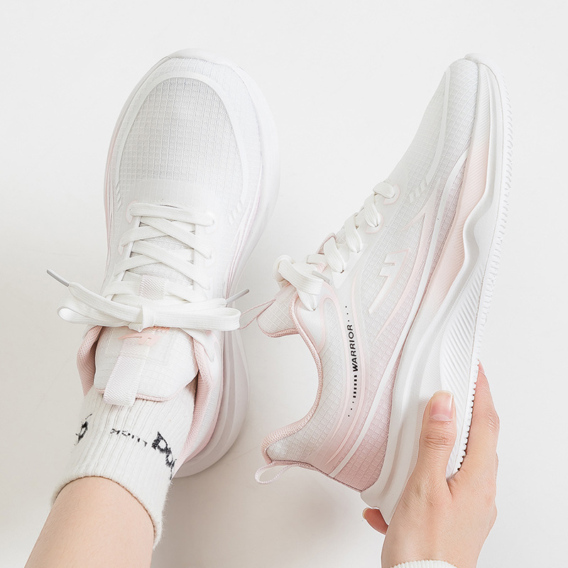 4076 화이트 핑크-메쉬 여성 [표준 사이즈]