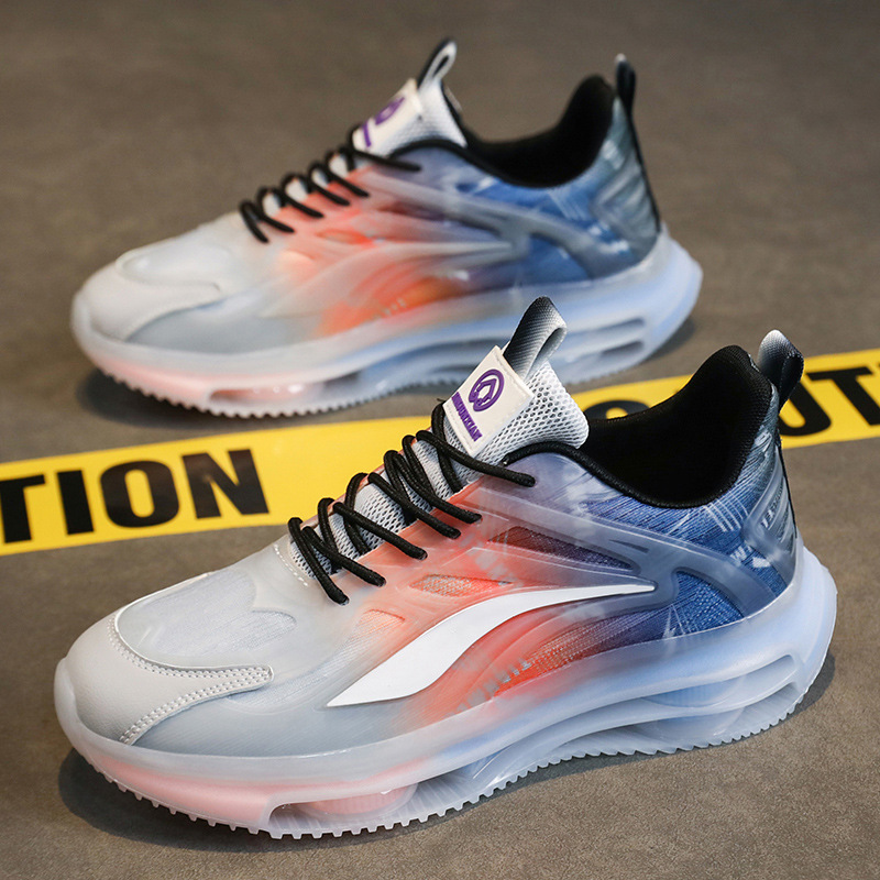 Zapatos de hombre de éxito en línea 2025 nuevos zapatos deportivos juveniles de otoño para correr casuales aumentados con suela gruesa zapatos de moda