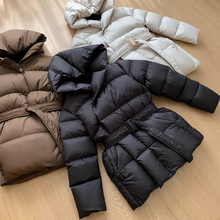 收腰显棉服女短款小个子加厚高级感小众时尚气质2025冬季外套潮