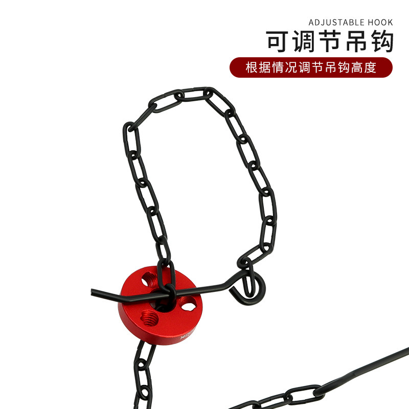 Al Aire Libre fogata soporte barbacoa parrilla trípode colgando olla leña quema fuego Mesa desmontaje conveniente de aluminio estufa camping Cuenca