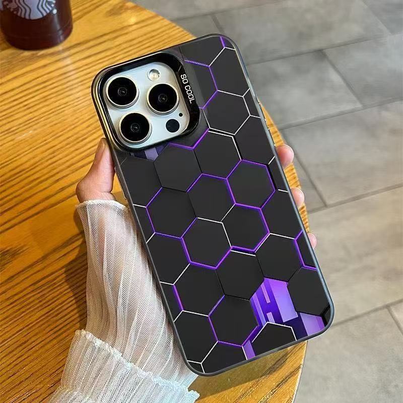 Cool Hive Adecuado para Apple 16Promax Funda para teléfono móvil Carcasa de gas personalizada iPhone15/14/13 Texto 12