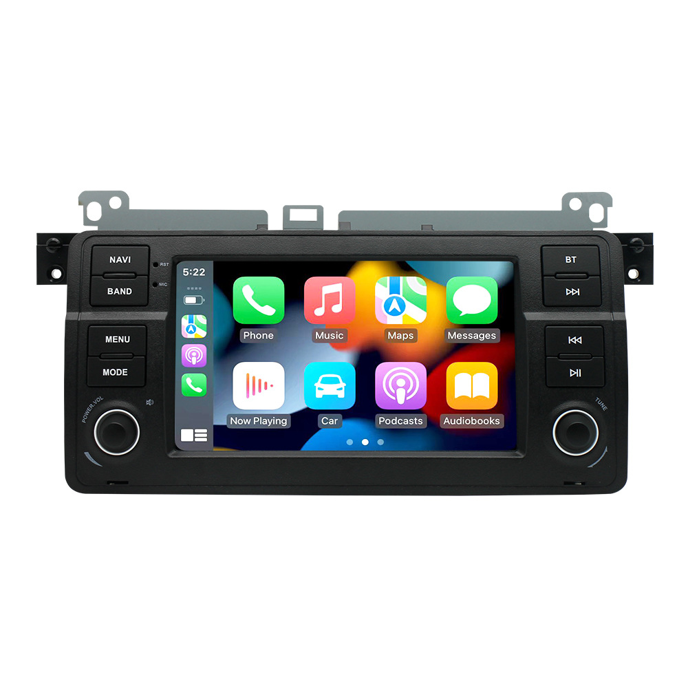 Adecuado para 98-05 BMW E46 Navigation Android mp5 reproductor de imágenes de marcha atrás GPS de 7 pulgadas todo en uno